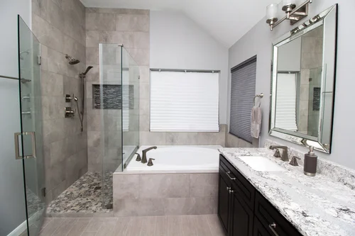 Granite & Tile Bath Remodel